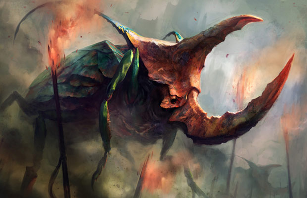 Escaravelho da Ferrugem | Arte de Adam Paquette